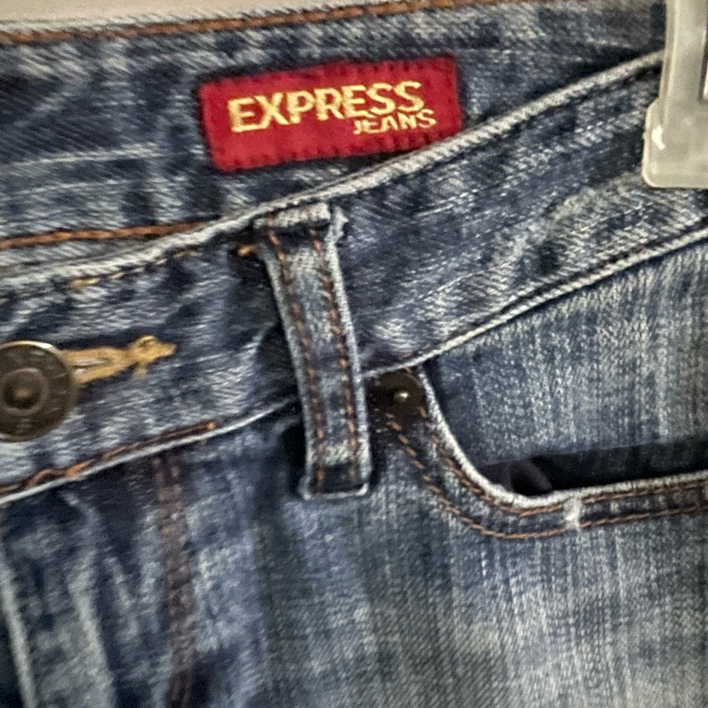 Express jeans Stella fit & flare size 4 L